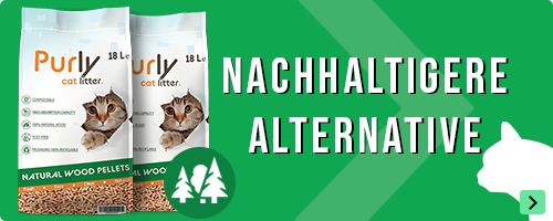 Purly Holzstreu Füllung für Katzentoilette